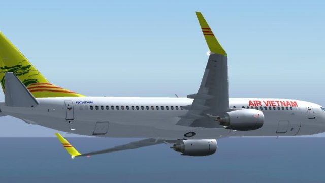 Screenshot 1 — Air Vietnam Boeing 737-800