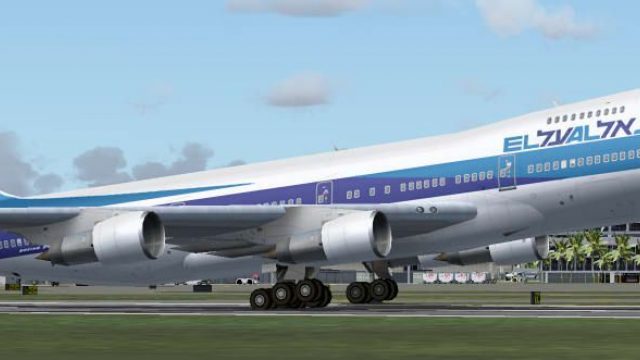 Screenshot 1 — El Al Boeing 747-200 4X-AXQ