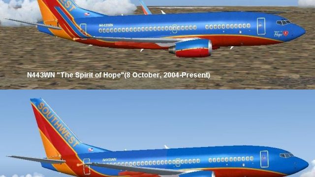 Screenshot 1 — KH Southwest Airlines Boeing 737-700