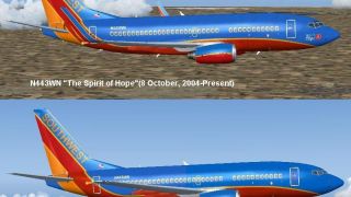 Screenshot 1 — KH Southwest Airlines Boeing 737-700