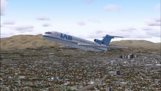Screenshot 2 — LAB Boeing 727-200 CP1366