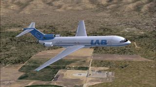 Screenshot 1 — LAB Boeing 727-200 CP1366