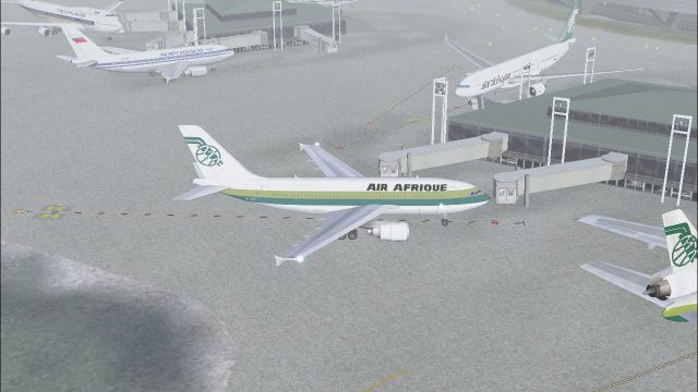 Screenshot 1 — Air Afrique Airbus A310-200