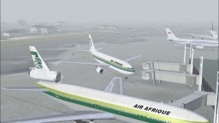 Screenshot 1 — Air Afrique Airbus A300