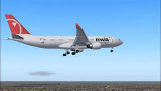 Screenshot 2 — Northwest Airlines Airbus A330-200