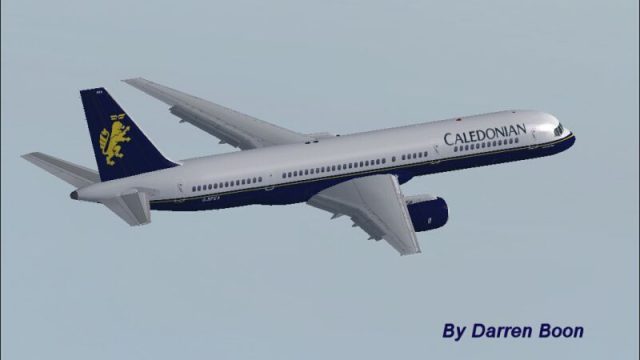 Screenshot 1 — Caledonian Boeing 757-200 G-BPEA