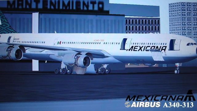 Screenshot 1 — Mexicana de Aviacion A340-313