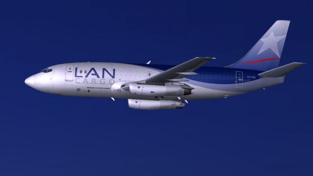 Screenshot 1 — Lan Cargo Boeing 737-200F CC-CSD