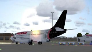 Screenshot 1 — Palmair Boeing 737-200 G-CEAJ