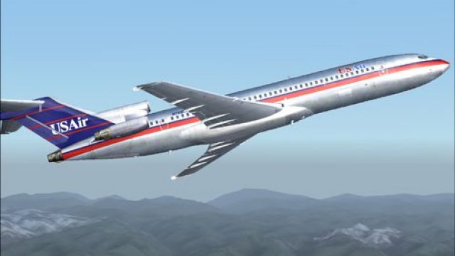 Screenshot 1 — USAir Boeing 727-200 N8856E