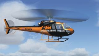 Screenshot 3 — Aerospatiale AS.350 Ecureuil, KTM, OE-XKM
