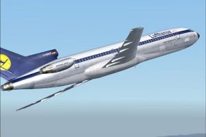 Lufthansa Boeing 727-200 For FS2004