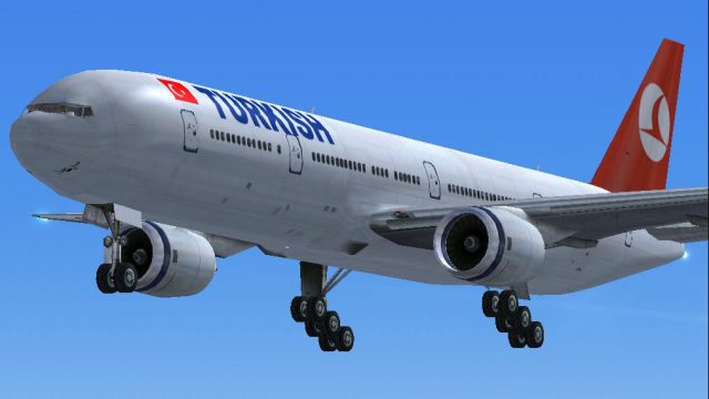 Screenshot 1 — Turkish Airlines Boeing 777-300