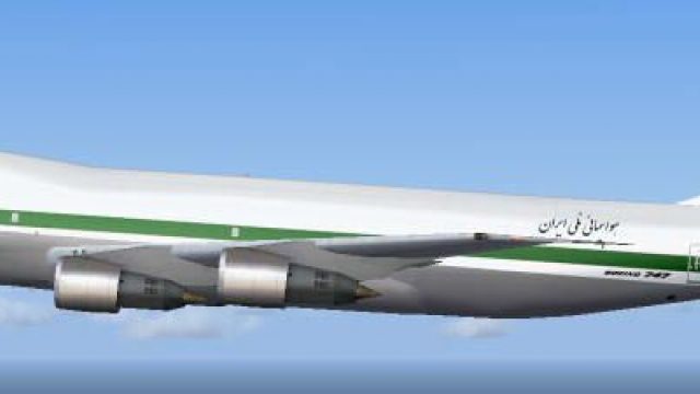 Screenshot 1 — Iran Air Cargo Boeing 747-200