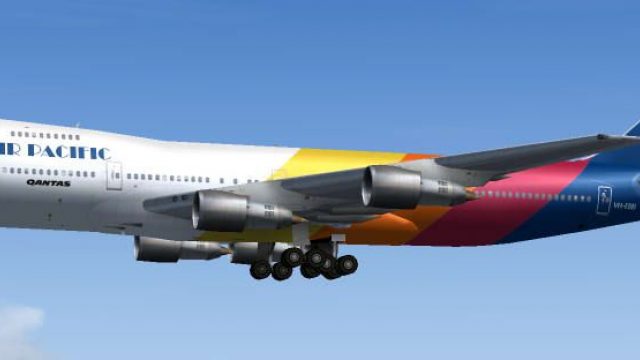 Screenshot 1 — Air Pacific Boeing 747-200
