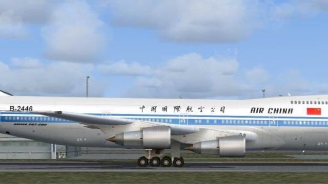 Screenshot 1 — Air China Boeing 747-200