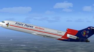 Screenshot 3 — Efata Papua Airline Boeing 727-200