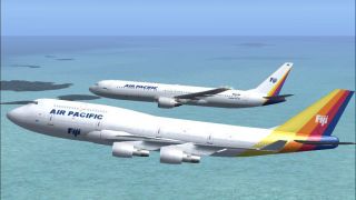Screenshot 2 — Air Pacific Boeing 767-300 DQ-FJC