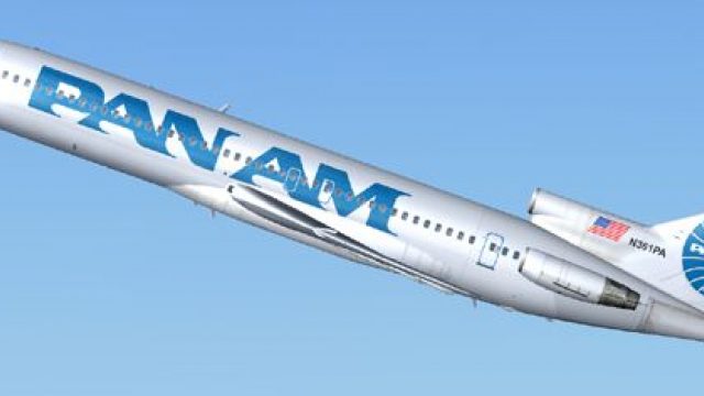 Screenshot 1 — Pan Am Boeing 727-200 N8856E