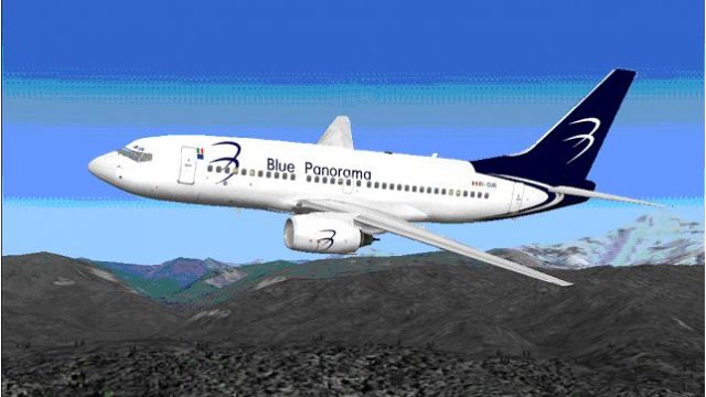 Screenshot 1 — Boeing Blue Panorama Boeing 737