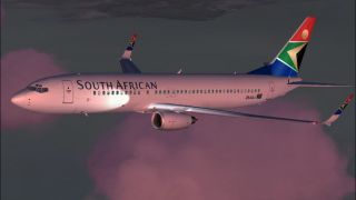 Screenshot 9 — South African Airways Boeing 747-200 &quot;Bandit&quot;