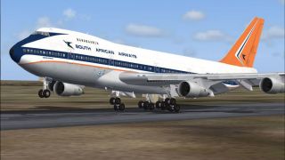 Screenshot 3 — South African Airways Boeing 747-200 "Bandit"
