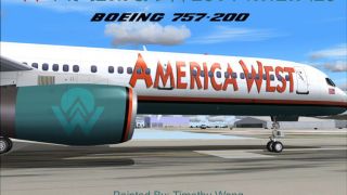 Screenshot 2 — America West Boeing 757-200RR