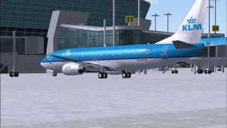 Screenshot 1 — KLM Boeing 737-800 Texture