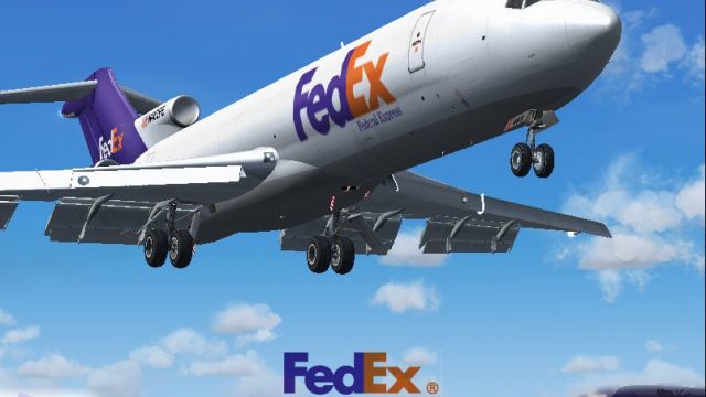 Screenshot 1 — FedEx Boeing 727-200 N482FE