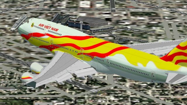 Screenshot 1 — Air Viet Nam Boeing 747-400 XV-THO