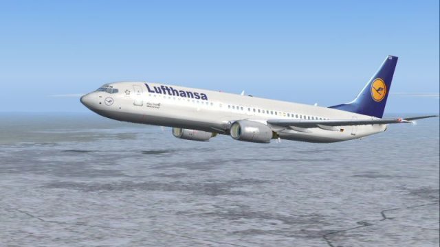 Screenshot 1 — Lufthansa Boeing 737-800 /W Winglets