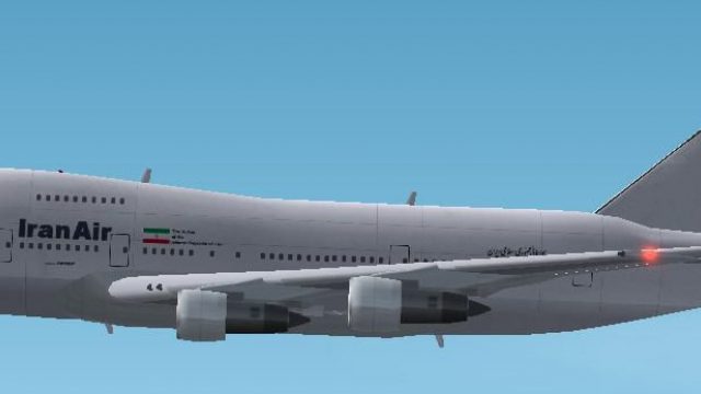 Screenshot 1 — Iran Air Boeing 747SP EP-IAC