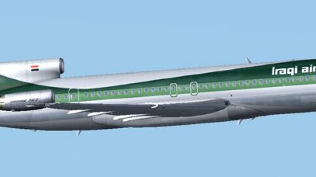 Iraqi Boeing 727-200 for FS2004