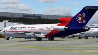Screenshot 1 — Aviogenex Boeing 727-200 YU-AKM