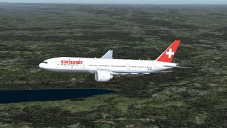 Screenshot 1 — Swissair Boeing 777-200ER HB-IGE