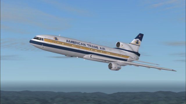 Screenshot 1 — American Trans Air Lockheed L-1011
