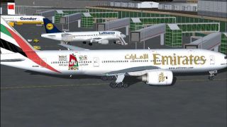 Screenshot 1 — Emirates Boeing 777-200ER