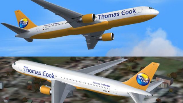 Screenshot 1 — Thomas Cook Boeing 767-300GE TCW Pack