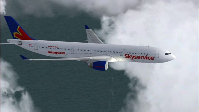 Screenshot 1 — Skyservice Airbus A330-300