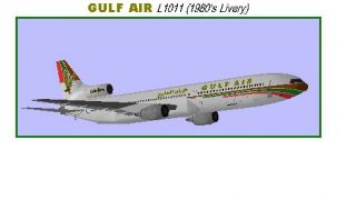 Screenshot 1 — Gulf Air Lockheed L-1011 Tri-Star "Golden Falcon"