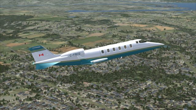 Screenshot 1 — Bombardier Learjet 60 Package