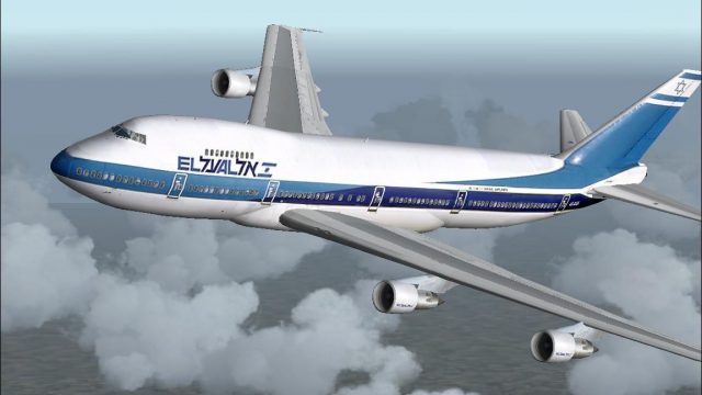 Screenshot 1 — El Al Boeing 747-200 4X-AXA