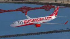 Screenshot 1 — Boeing 737-800 Flyglobespan Textures