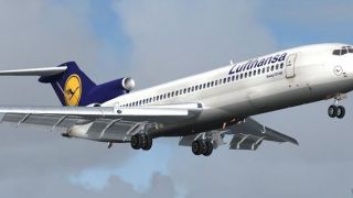 Screenshot 1 — Lufthansa Boeing 727-200 (1991)