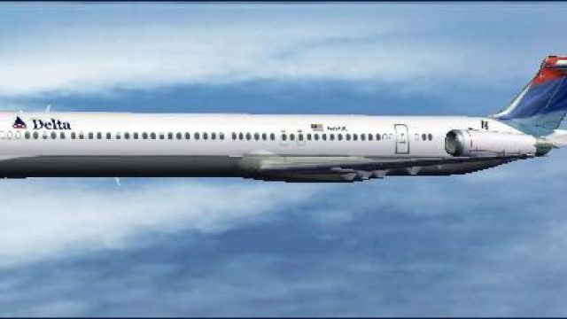 Screenshot 1 — Delta Airlines MD-82