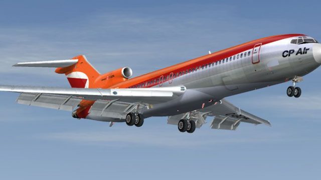Screenshot 1 — CP Air Boeing 727-200