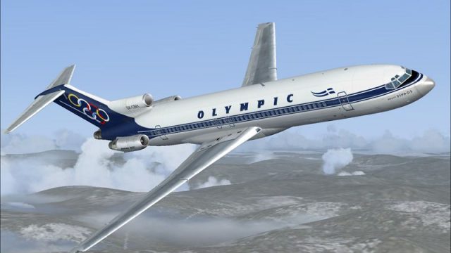 Screenshot 1 — Olympic Boeing 727-200