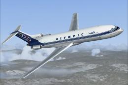 Olympic Boeing 727-200 preview