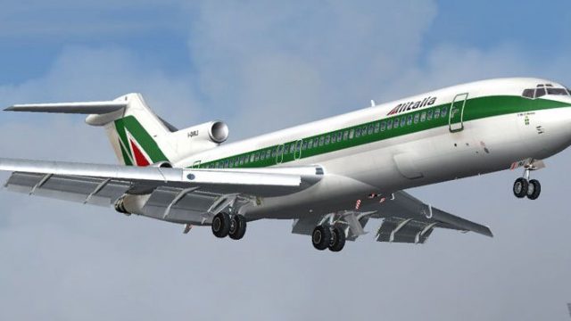 Screenshot 1 — Alitalia Boeing 727-200