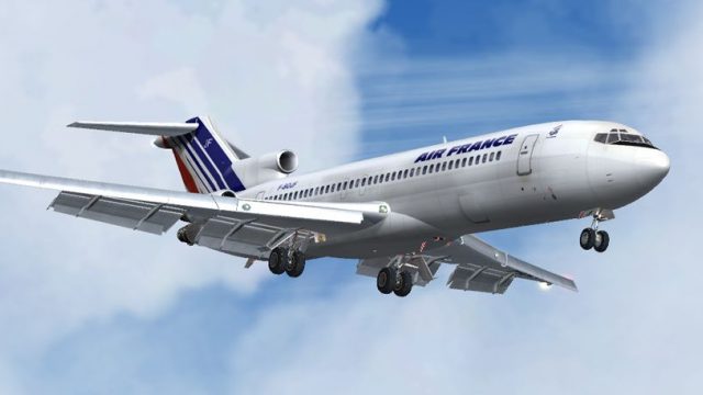 Screenshot 1 — Air France Boeing 727-200